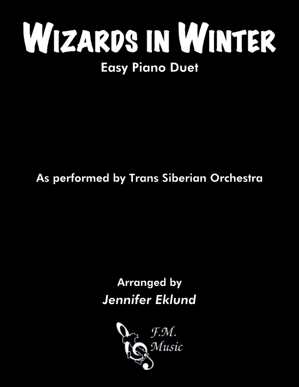 Wizards in Winter (Easy Piano Duet)